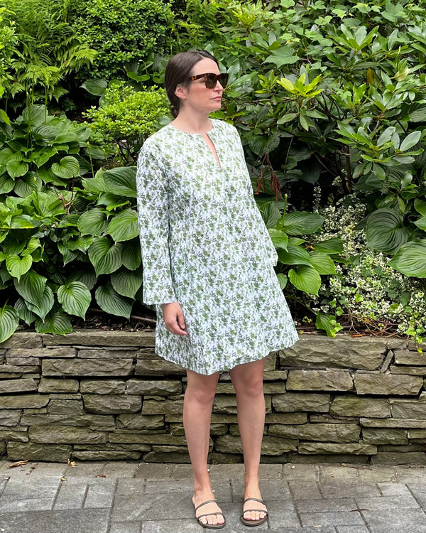 mixed green floral