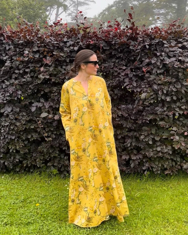 mustard floral