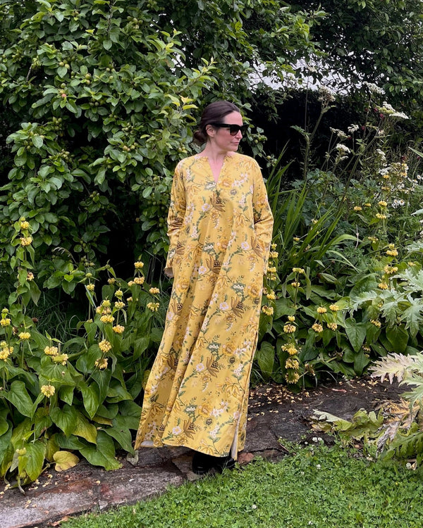 mustard floral