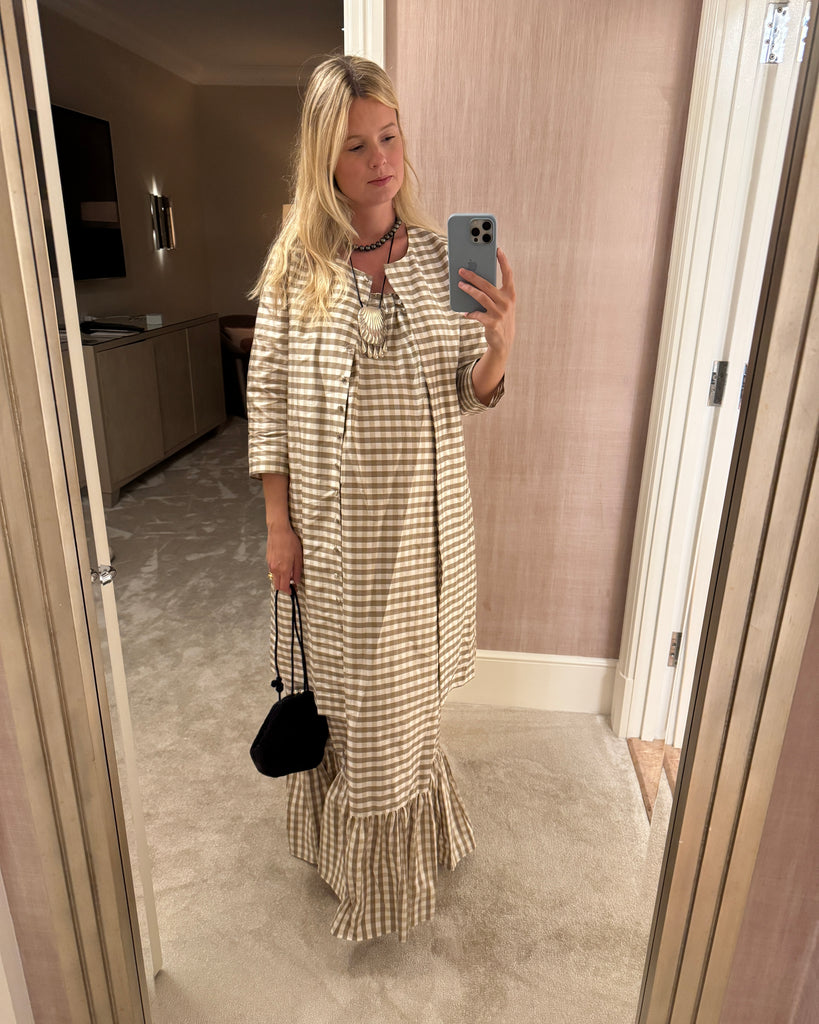 Mink Gingham