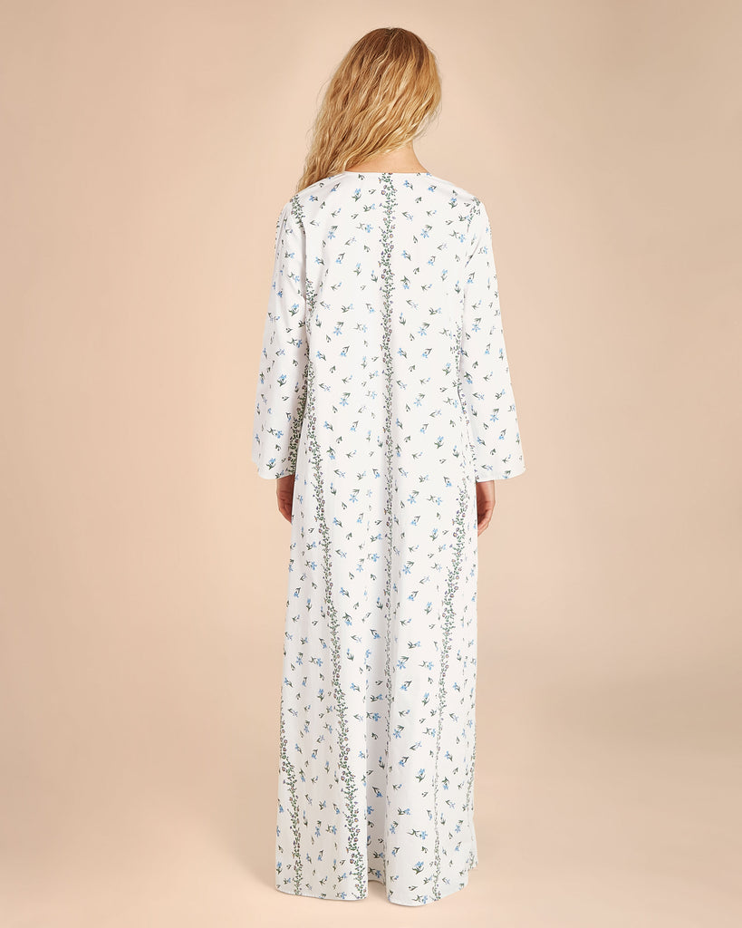 French Blue Floral