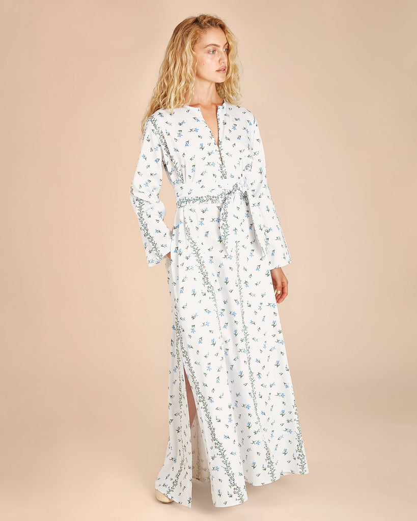 French Blue Floral