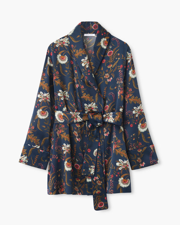 Sapphire Watteau Print
