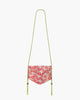 pink floral jacquard