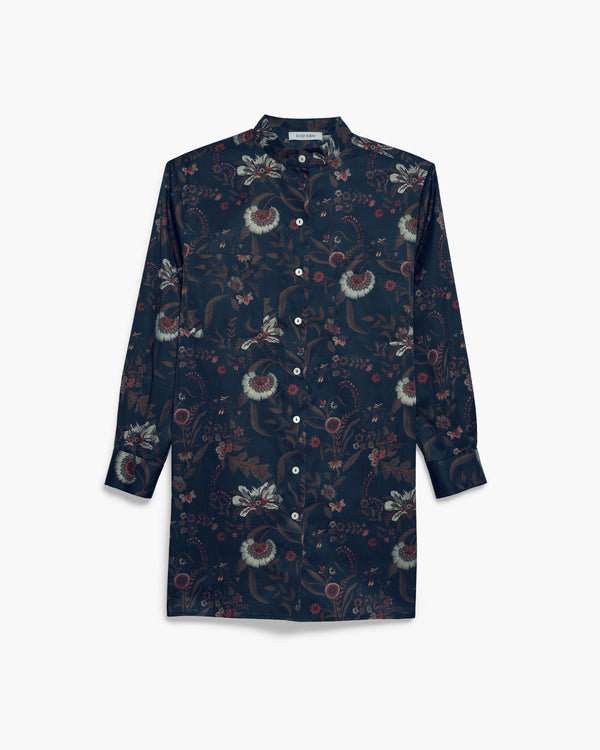Sapphire Watteau Print