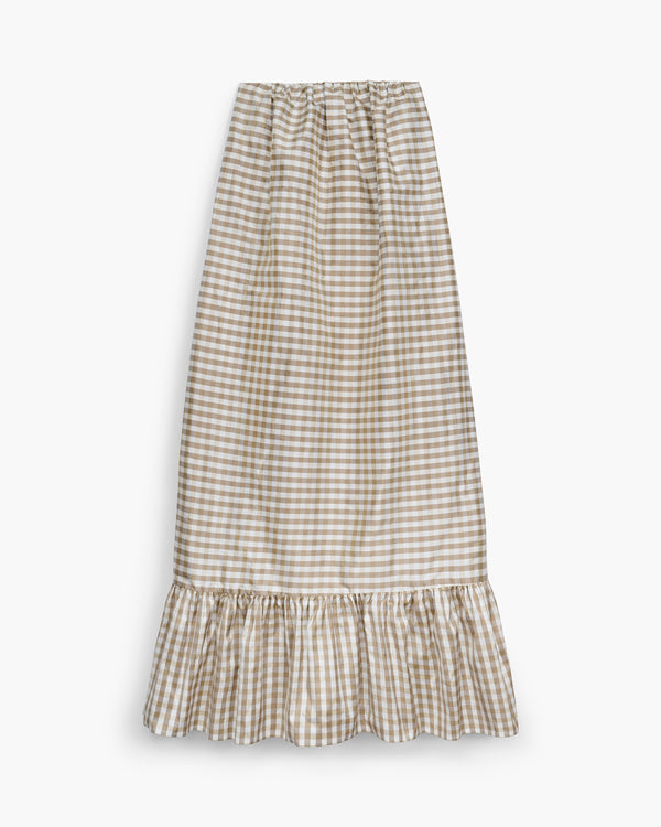 Almond Gingham