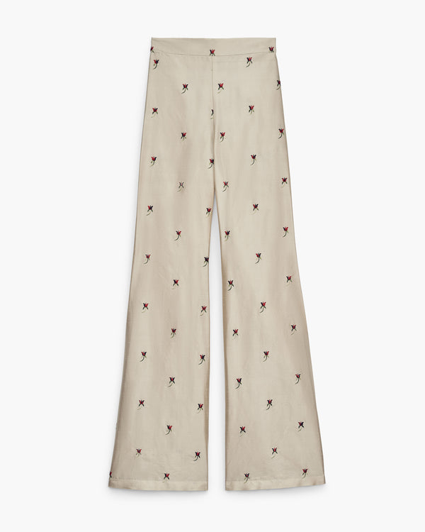 Embroidered Ivory