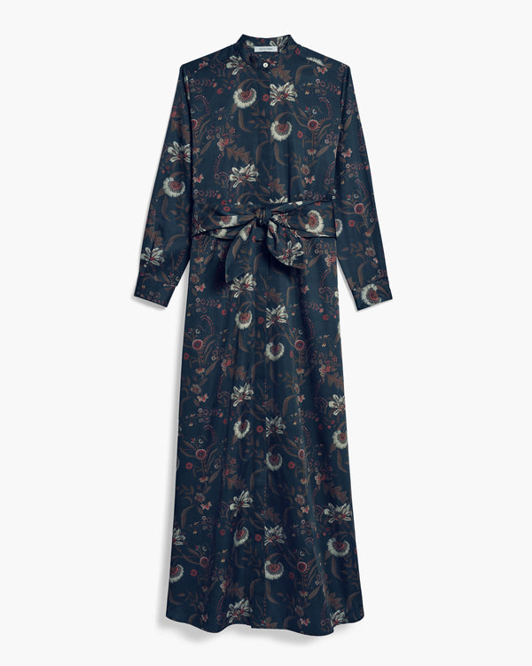 Sapphire Watteau Print
