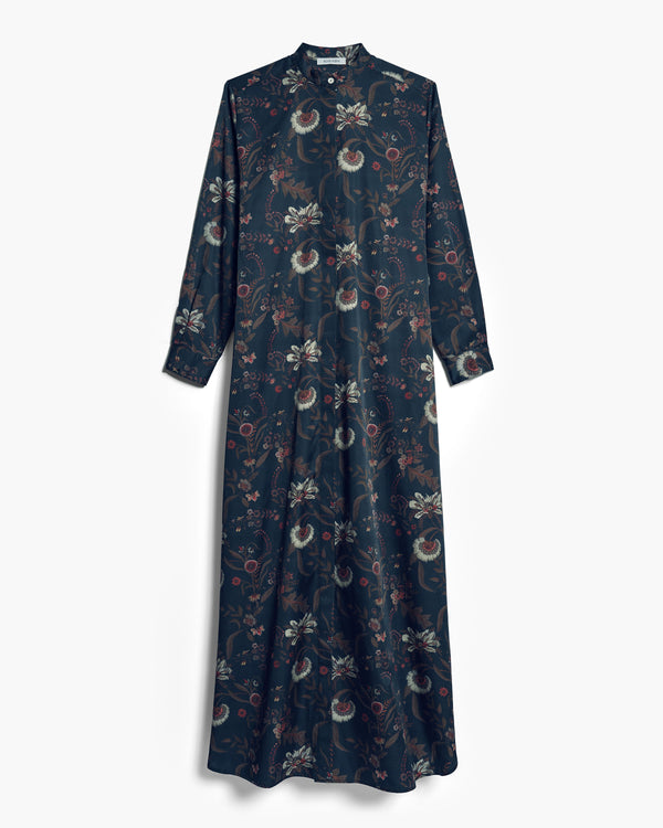 Sapphire Watteau Print
