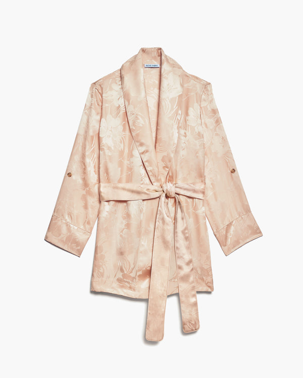Blush Floral Jacquard