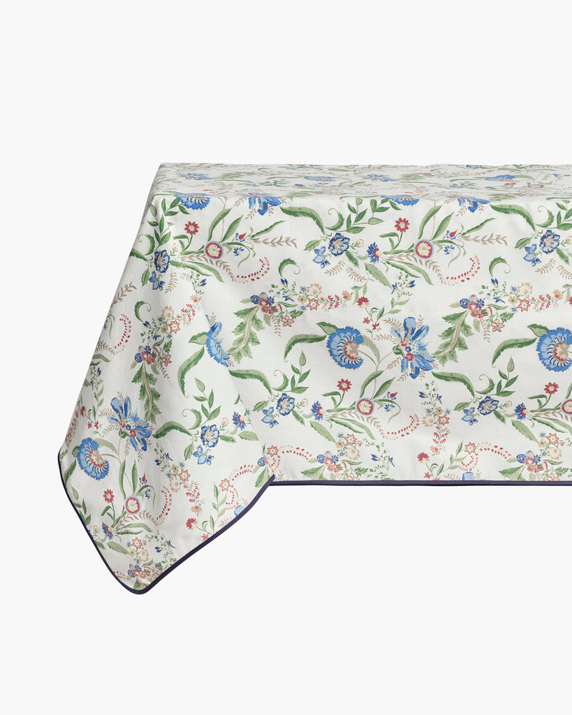 Cornflower Blue Watteau Print