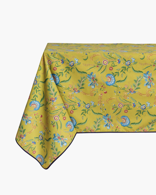 Chartreuse Watteau Print